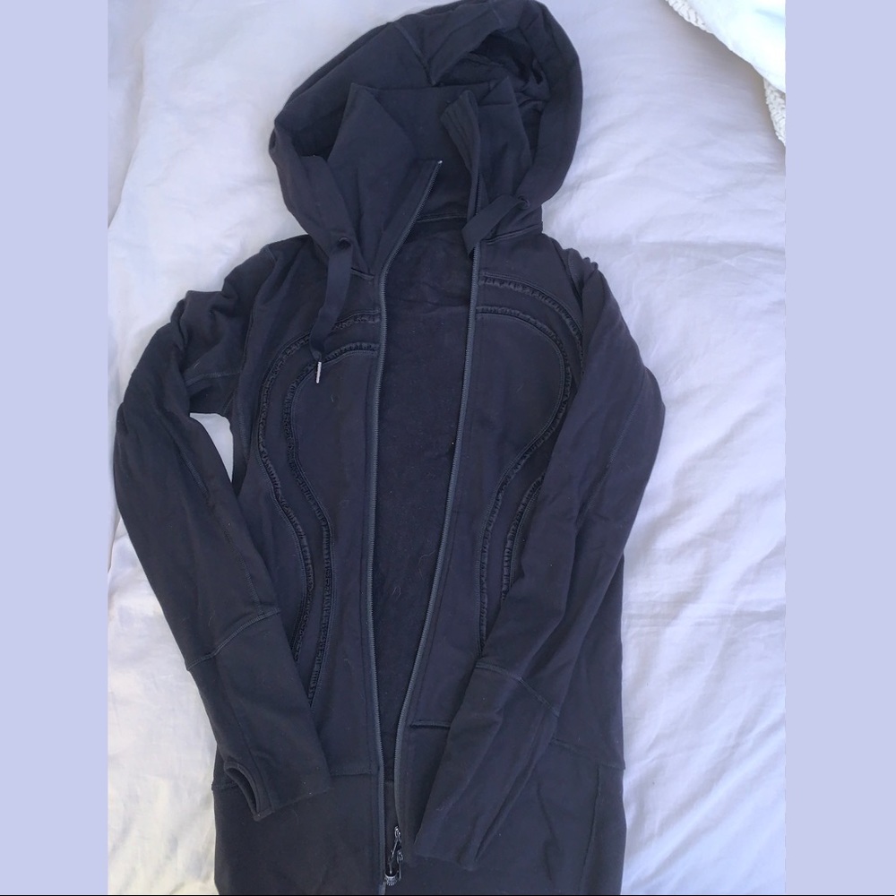 Lululemon In Stride Ruffle Trim Jacket